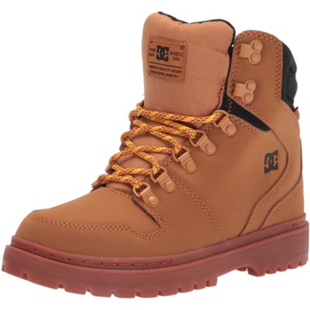 Dc - Mens Peary Tr Boots, size 9 US mens, color brown.